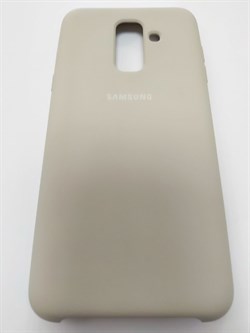 Панель Soft Touch для Samsung Galaxy A6+ (2018), арт. 007001 (Античный белый) - фото 3079559