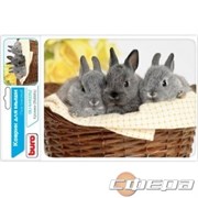 Коврики Коврик для мыши Buro BU-M40092 рисунок/кролики 291852