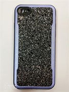 Силиконовый чехол Iphone 7/8 Elogo Design, насыщенные блестки, синий