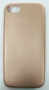 Панель из экокожи для iPhone 7, арт.009512 (Розовое золото)