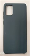 Силиконовый  Tpu Case, для Samsung A71, темно-синий