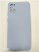 Накладка new Silicone Case TPU силикон без логотипа Samsung A31, сиреневая