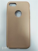 Чехол ТПУ для iPhone 7, арт.009487 (Светло-золотой)