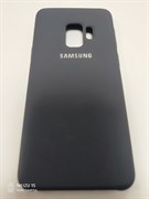Силиконовый чехол Samsung G960F Galaxy S9 Silicon Cover copy в блистере, темно-синий