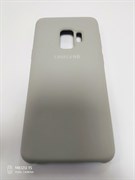 Силиконовый чехол Samsung G960F Galaxy S9 Silicon Cover copy в блистере, серый