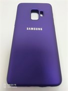 Силиконовый чехол Samsung G960F Galaxy S9 Silicone Soft-touch finish, фиолетовый