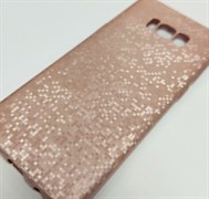 Задняя крышка Samsung G955F Galaxy S8 Plus с блестящими квадратиками, розовое золото