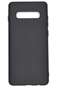 Силиконовый чехол Samsung G975F Galaxy S10 Plus Soft touch, черный