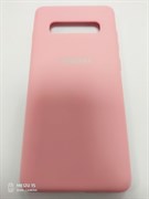 Силиконовый чехол Samsung G975F Galaxy S10 Plus High-end TPU Case,  розовый