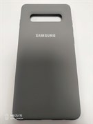 Силиконовый чехол Samsung G975F Galaxy S10 Plus High-end TPU Case,  серый