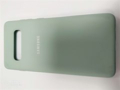 Силиконовый чехол Samsung G975F Galaxy S10 Plus High-end TPU Case,  бирюзовый