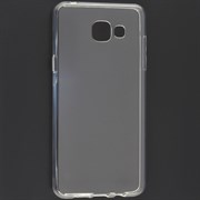 Силиконовый чехол Samsung A520F Galaxy A5 2017 ультратонкий бело-прозрачный