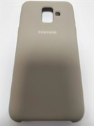 Панель Soft Touch для Samsung Galaxy A6 (2018), арт. 007001 (Серый)