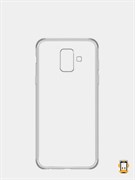 Силиконовый чехол для Samsung Galaxy A6 (2018), 1 мм, арт.008291-1 (Прозрачный)