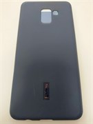 Чехол Cherry для SAMSUNG Galaxy A8 Plus (2018), матовый, синий