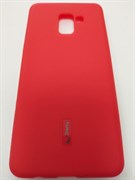Чехол Cherry для SAMSUNG Galaxy A8 Plus (2018), матовый, красный