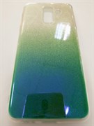 Задняя крышка Samsung A605G Galaxy A6+ (2018) песочный хамелеон, зеленая