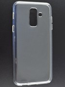 Силиконовый чехол для Samsung Galaxy A6+ (2018), 1 мм, арт.008291-1 (Прозрачный)